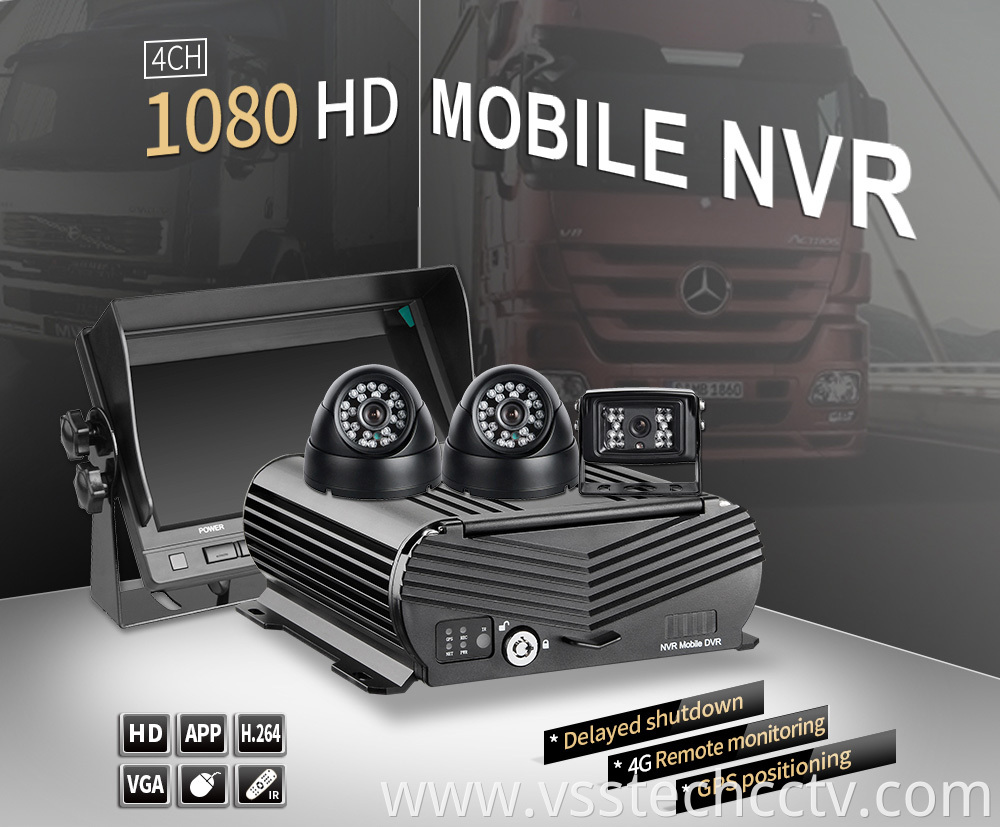 Truck dvr camera system